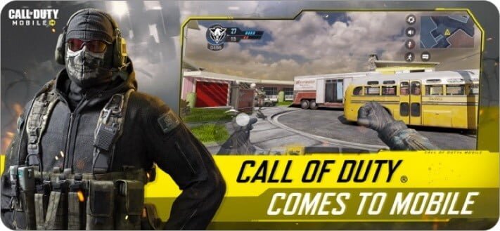 call of duty mobile iphone and ipad multiplayer game screenshot