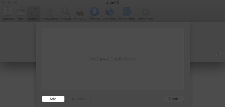 Add Credit Cards to Safari AutoFill on iPhone  iPad  and Mac - 67