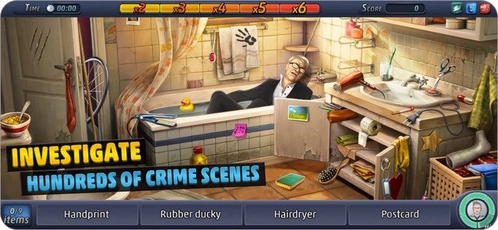 Criminal Case iPhone and iPad Detective Game Screenshot