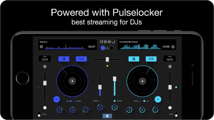 deej iphone dj app screenshot