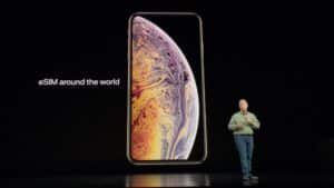 eSIM in iPhone XR, iPhone Xs, and Xs Max