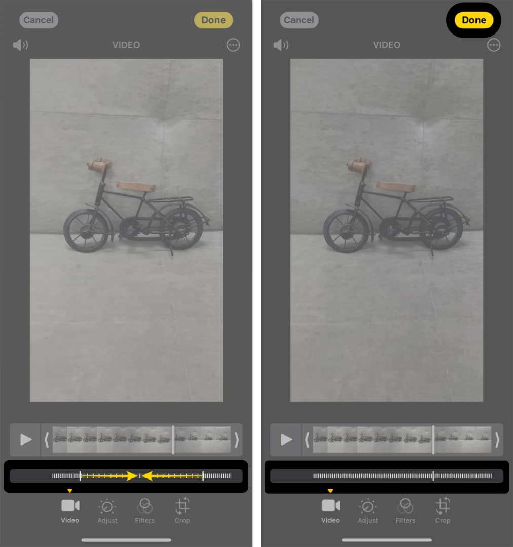 How to convert slow motion video to normal on iPhone or iPad - 10