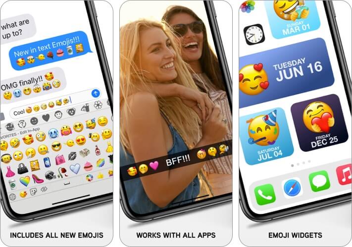 Emoji iPhone and iPad App Screenshot