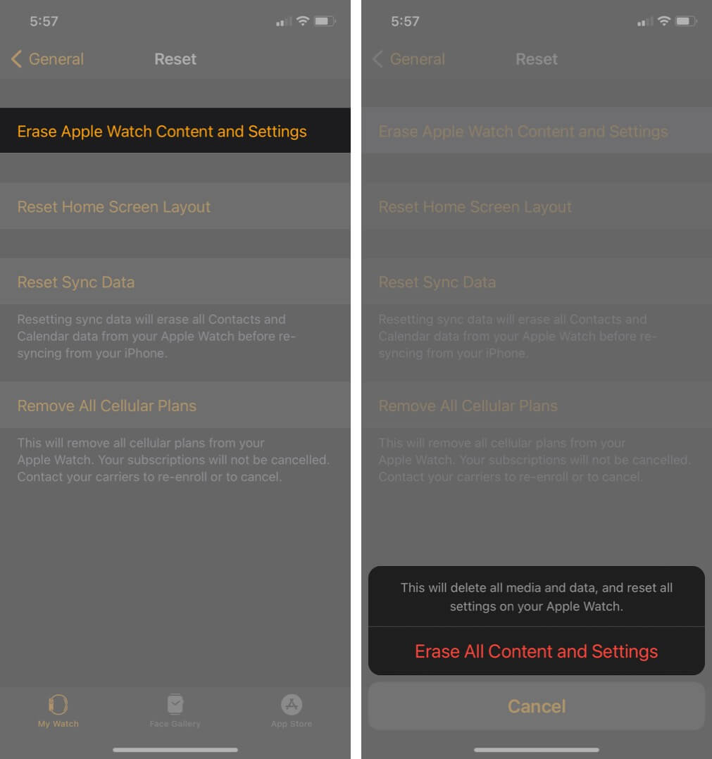 erase-apple-watch-content-and-settings-to-reset-apple-watch-password-on-iphone