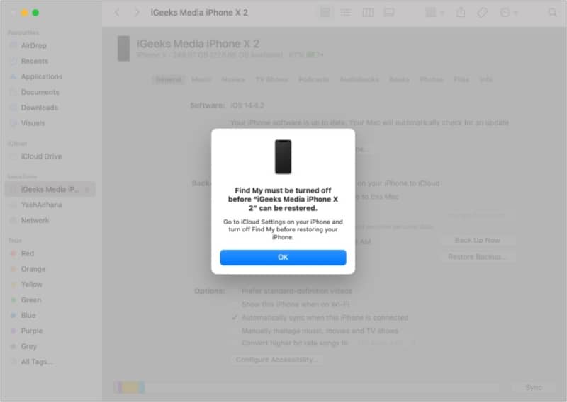 How to reset iPhone passcode without losing data - 1