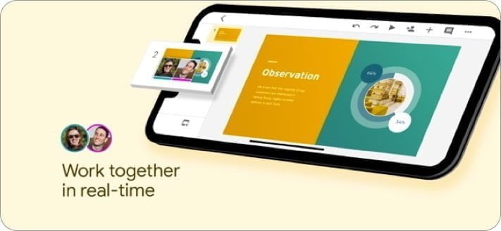 Best presentation apps for iPad and iPhone in 2025 google slides iphone and ipad presentation app screenshot