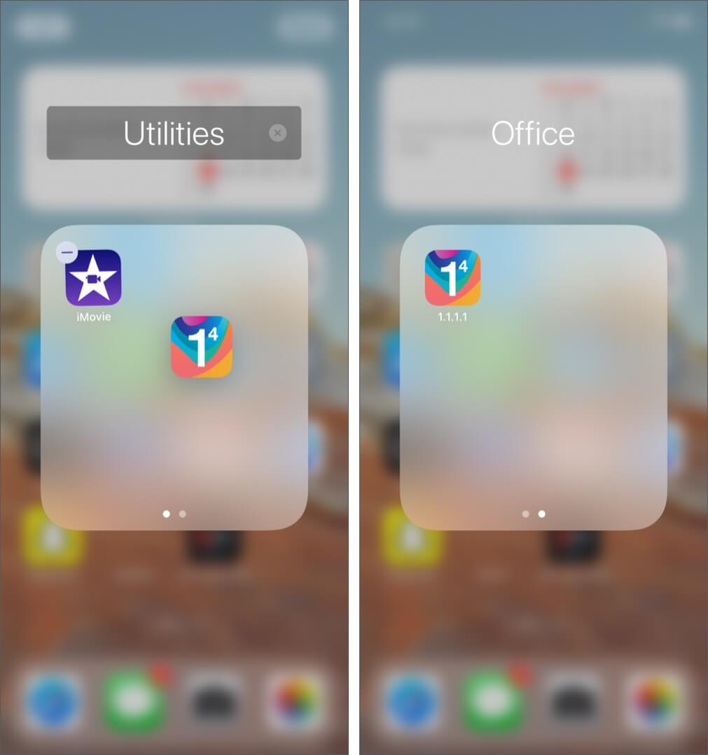 Hide Apps in Folders on iPhone