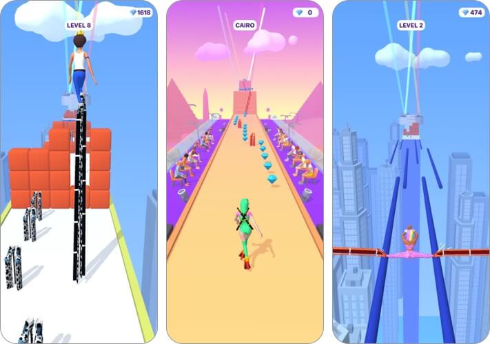 high heels iphone and ipad game screenshot