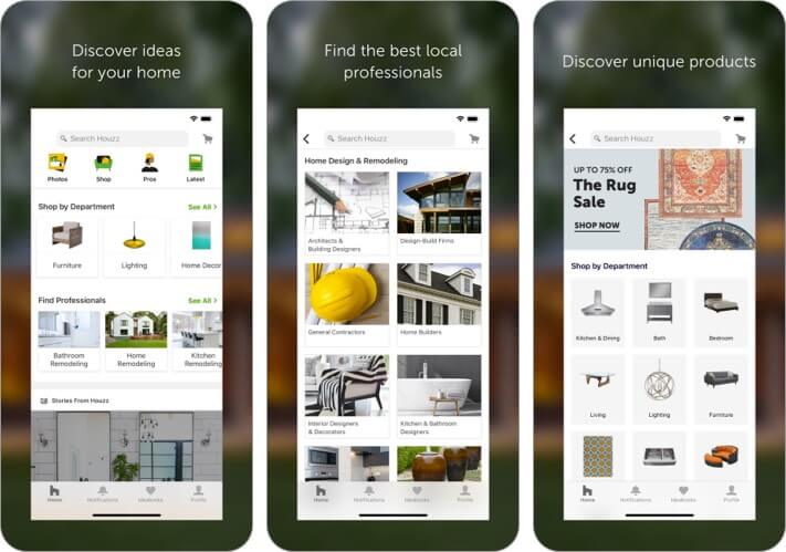 Houzz Home Design  Remodel iPhone and iPad App Screenshot