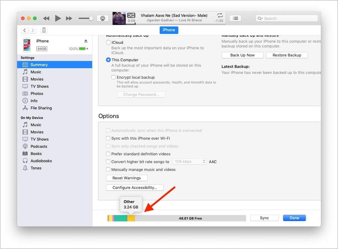 How to check ‘other’ iPhone data using a computer
