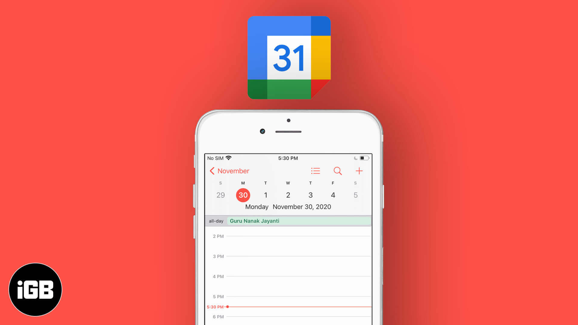 How to sync google calendar with iphone and ipad