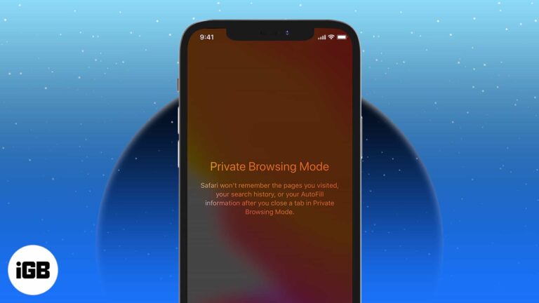How to turn on private browsing on safari iphone