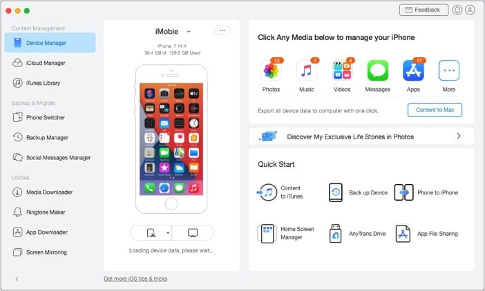 iMobie AnyTrans for iOS  iTunes Alternative - 56