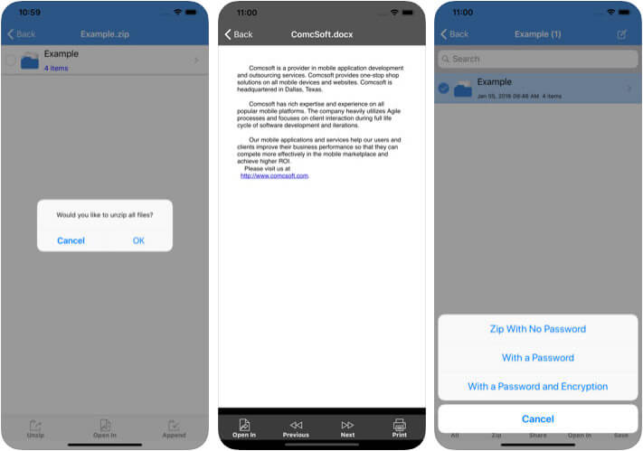 Extract Zip Files On iPhone iPad  Unzip Apps for iOS - 52