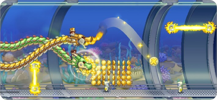 Jetpack joyride iphone and ipad offline game screenshot