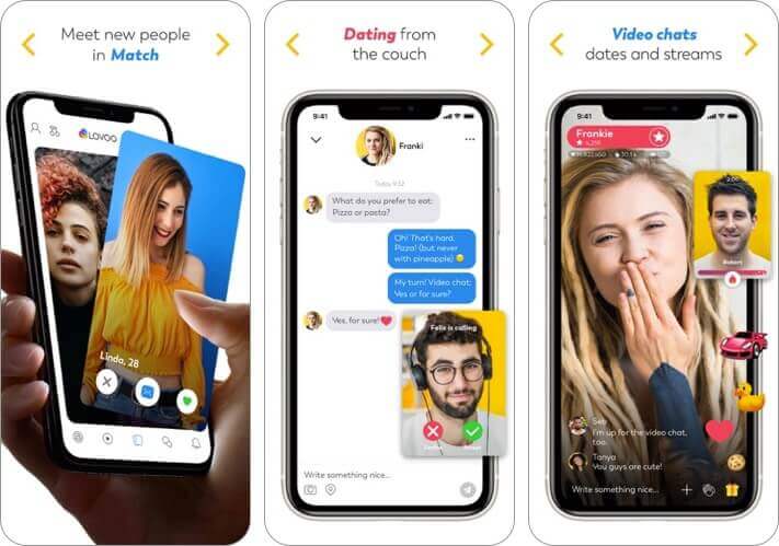 lovoo ios dating app screenshot