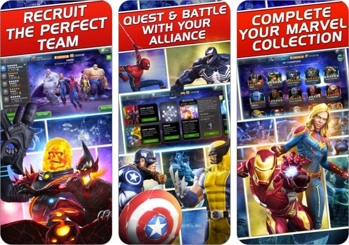 Marvel Contest of Champions iPhone and iPad Action Game Screenshot