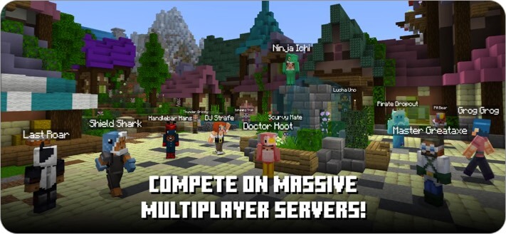 minecraft iphone game screenshot