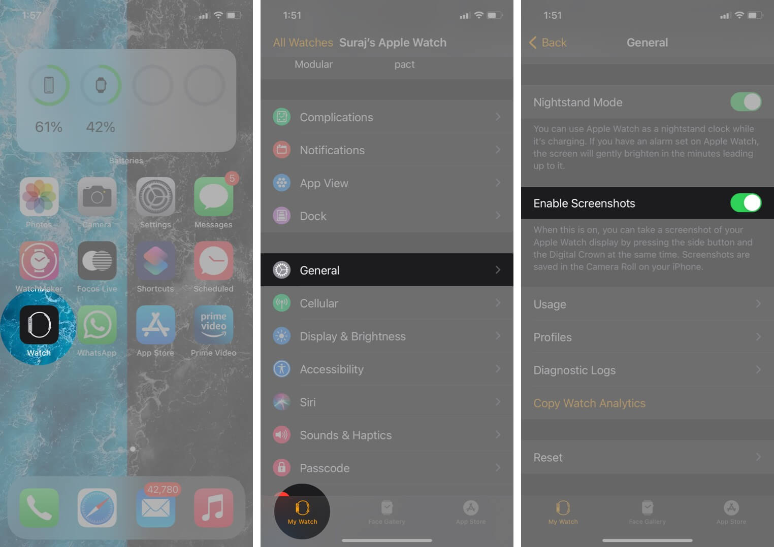 How to Take a Screenshot on Apple Watch - 54