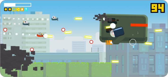 pigeon wings strike iphone and ipad game screenshot