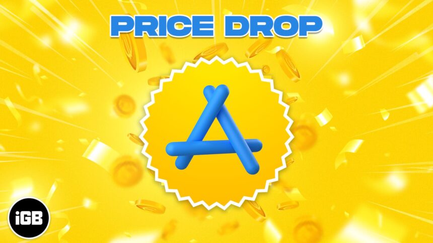 iPhone apps and games on sale