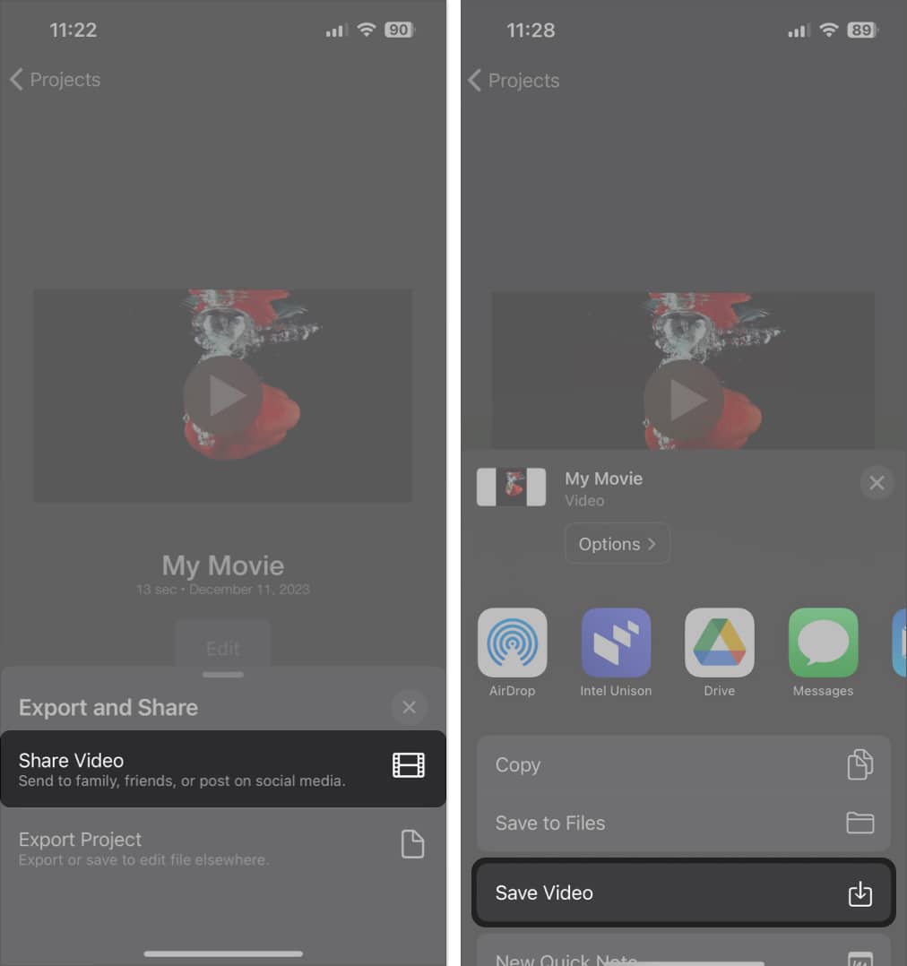 How to convert slow motion video to normal on iPhone or iPad - 59