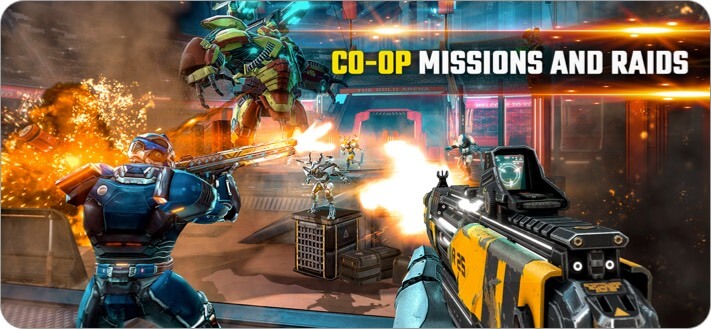 Shadowgun Legends iPhone and iPad Action Game Screenshot