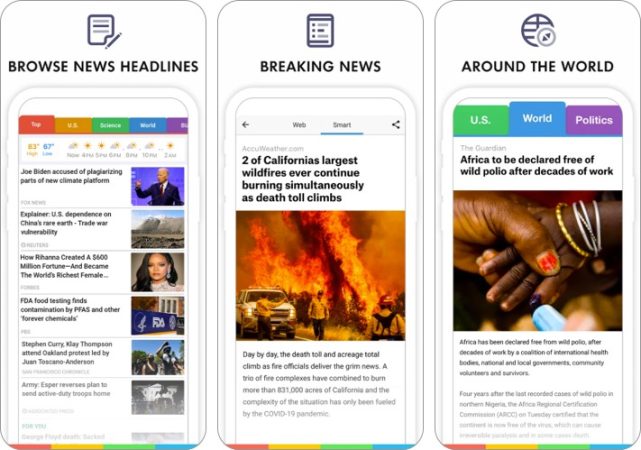 smartnews app iphone ipad screenshot