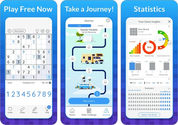 Sudoku by Tripledot Studios iPhone and iPad Game Screenshot