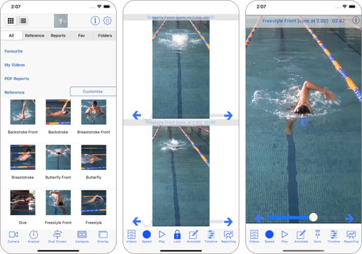 Swim Coach Plus HD iPhone and iPad