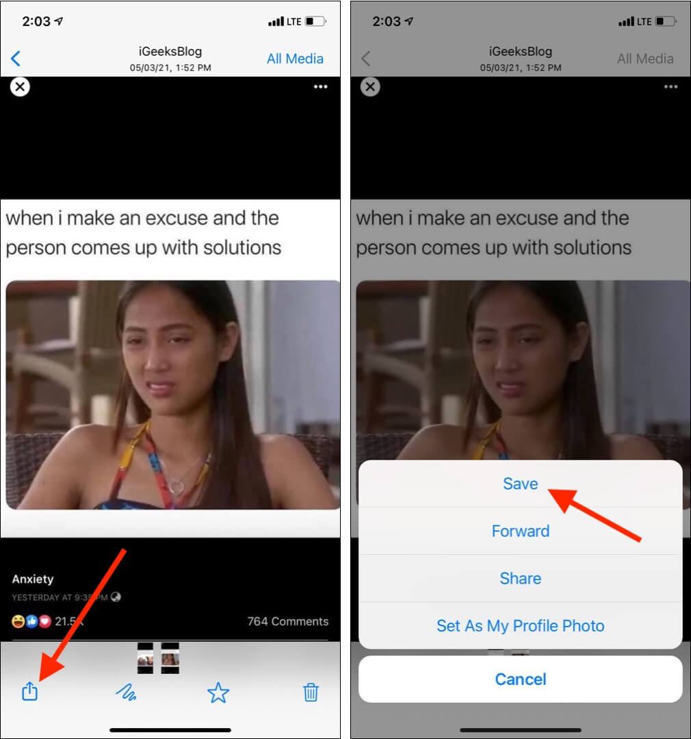 How to stop WhatsApp from saving photos to iPhone Camera Roll - 9