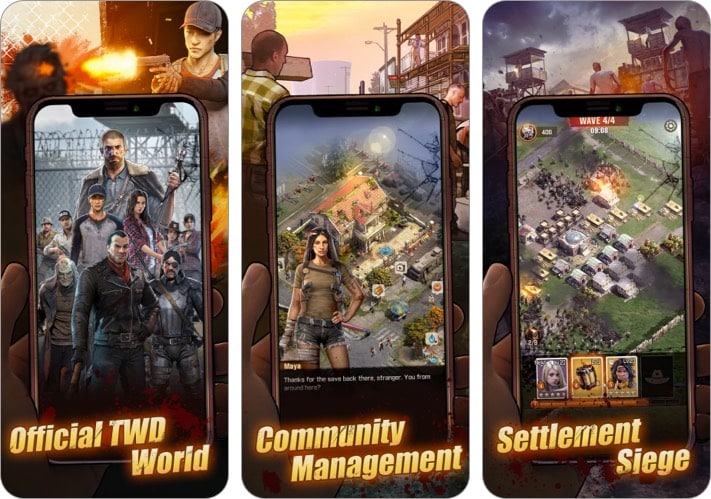 The walking dead survivors free iphone game screenshot