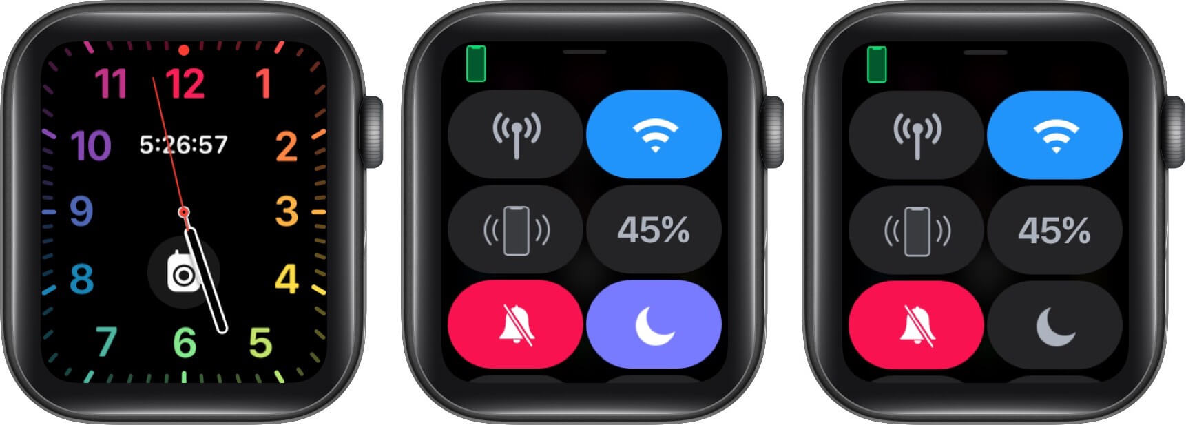 turn off do not disturb on apple watch