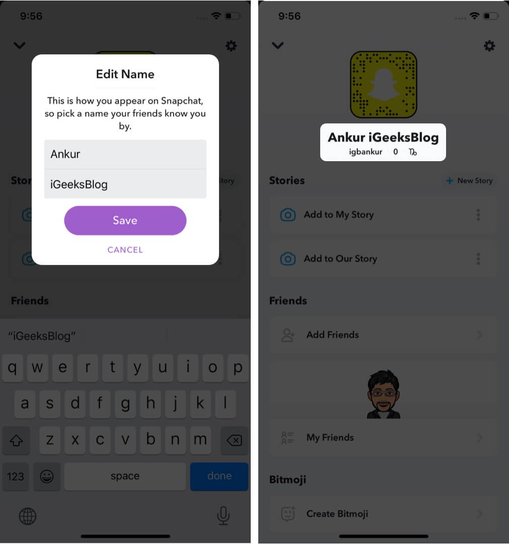 How to Change Snapchat Username on iPhone - 98