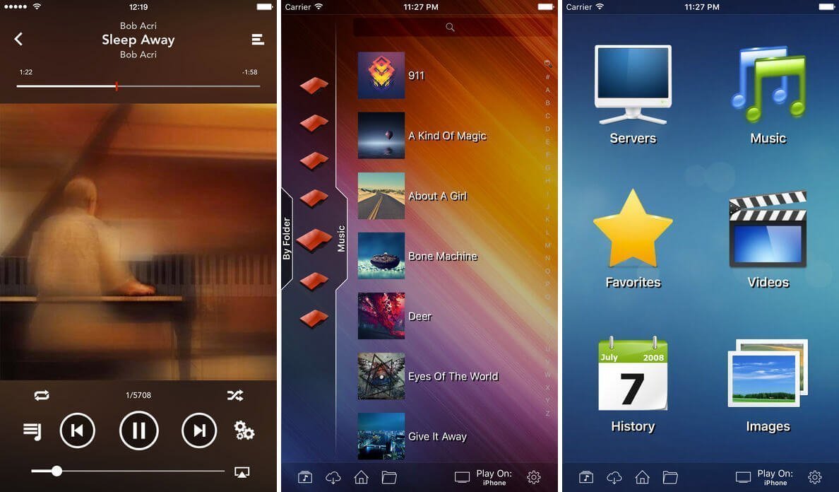 viPlay iPad App Screenshot