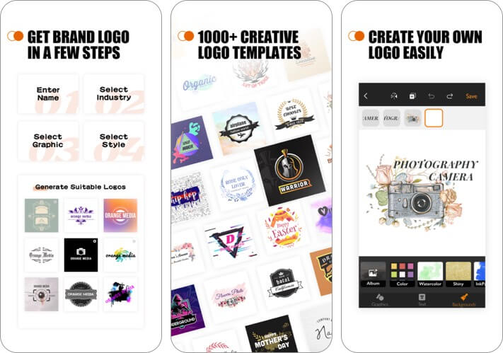watermark designer iphone and ipad logo maker app screenshot