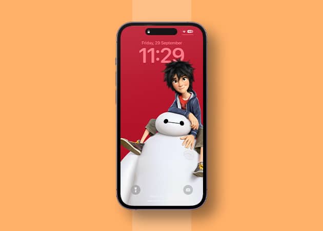 Big Hero 6 iPhone Depth Effect wallpaper