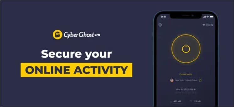 CyberGhost Safe VPN for iPhone and iPad