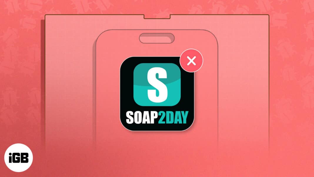 How to remove Soap2day virus from iPhone and Mac
