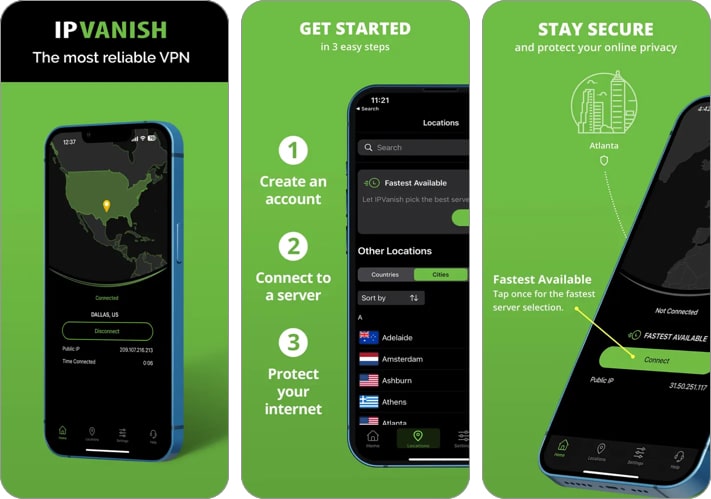 IPVanish Connect unlimited devices