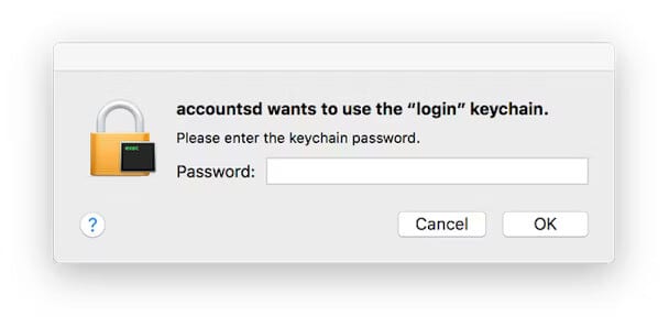 What is accountsd on Mac