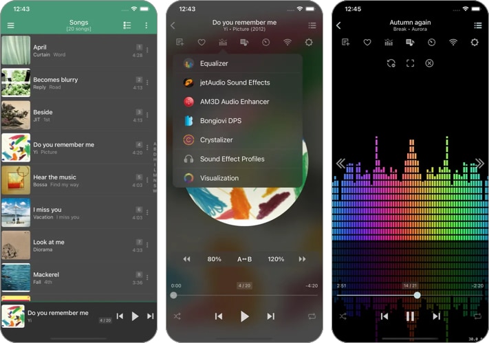 Jetaudio best music player app for iPhone and iPad