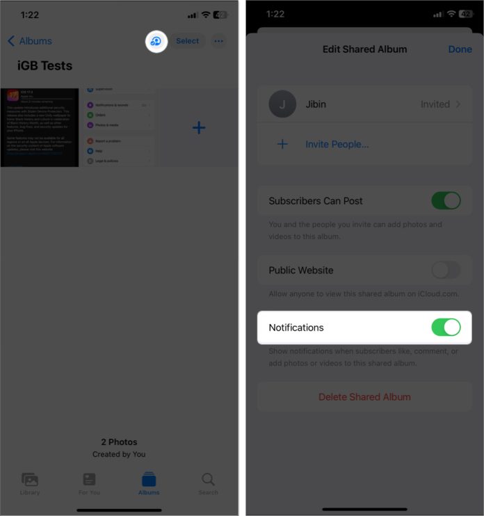 How to use Shared Albums on iPhone and iPad