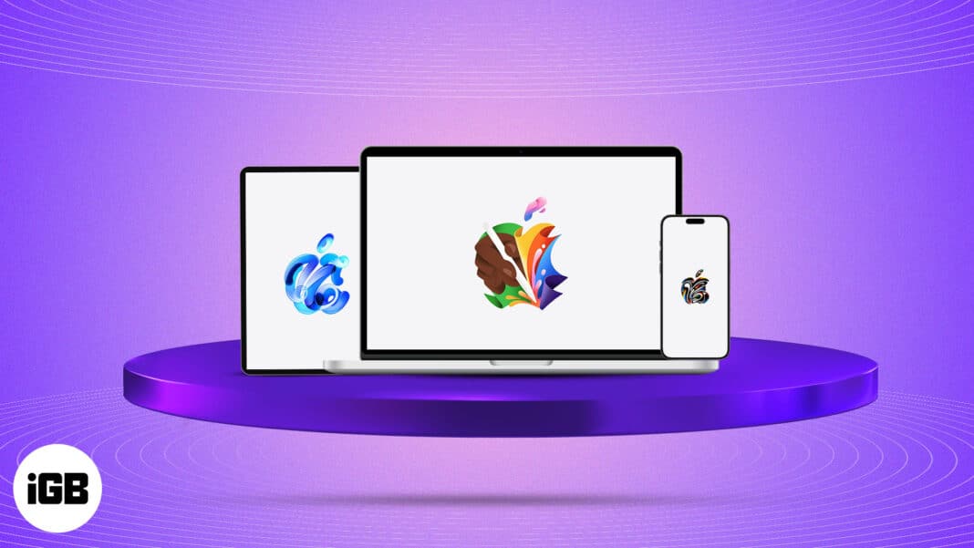 Apple Let Loose Event wallpapers for iPhone, iPad, Mac