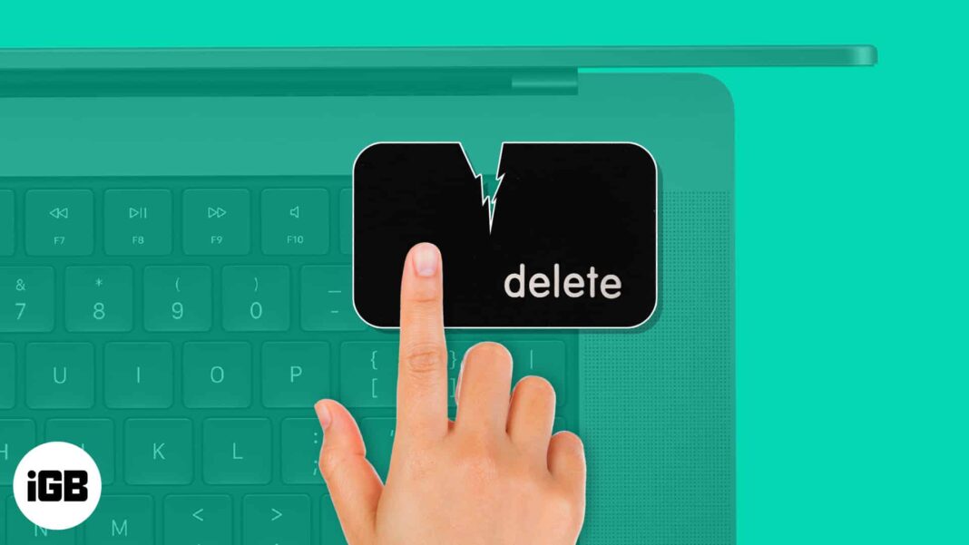 How to fix delete key not working on Mac - 44
