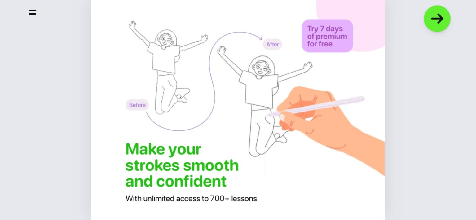 ArtWorkout Best app to learn how to draw on iPad iGeeksBlog