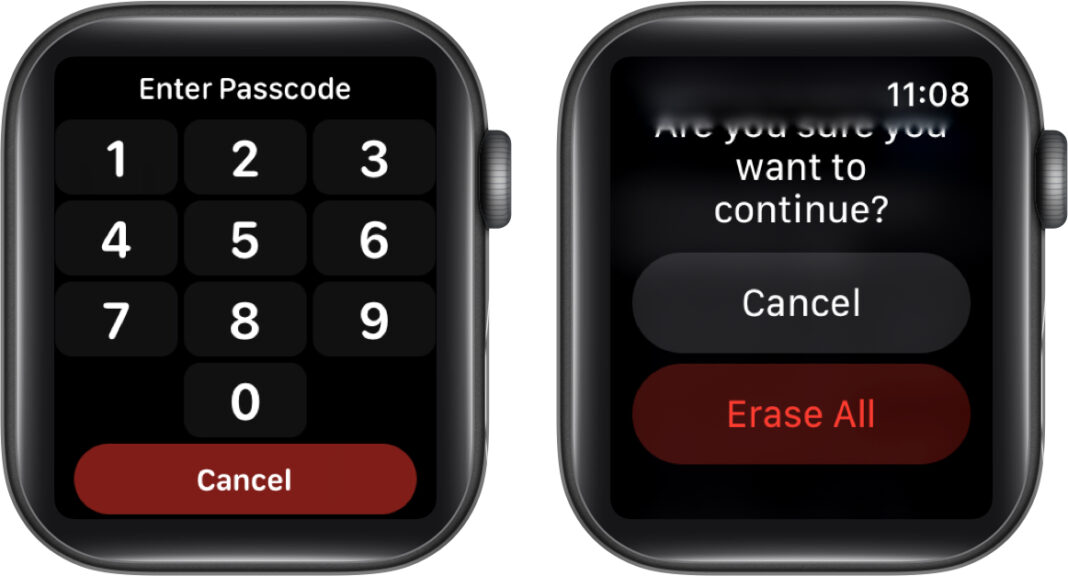 HOW TO RESET IWATCH 6 TO FACTORY SETTINGS visual data 7