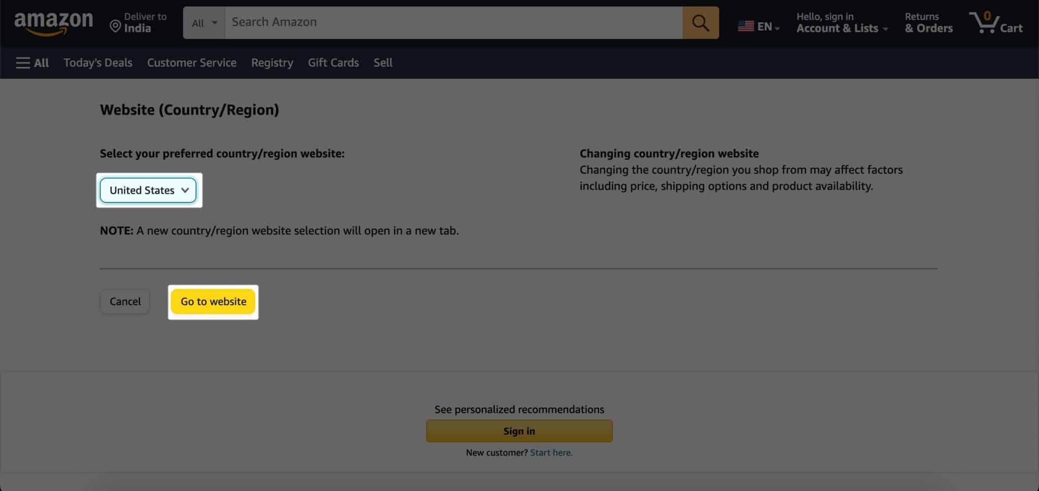 How to change country in Amazon app on iPhone (2025 guide) - iGeeksBlog - How To Change Country On Amazon App On Iphone