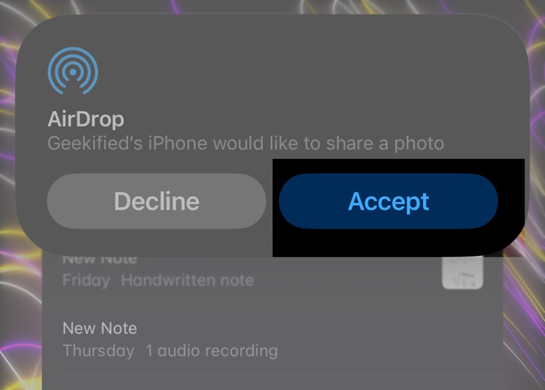 How to Use AirDrop on iPhone and iPad to Send Photos and Files - iGeeksBlog