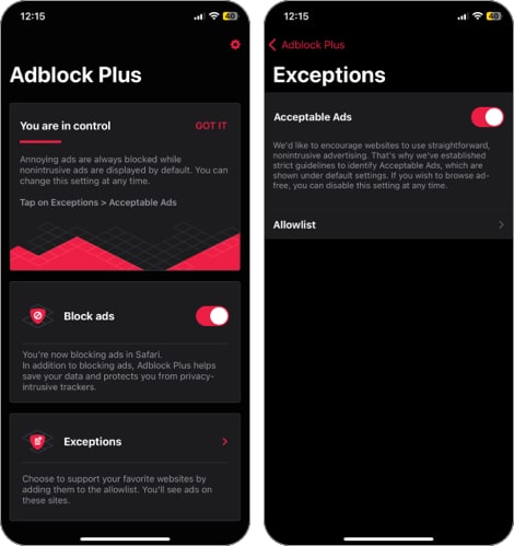 Best Safari extensions for iPhone and iPad in 2025 Adblock Plus iPhone Safari extension